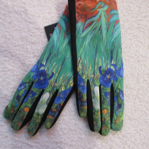Artful Multi-Colored Women's Touch Gloves - PRICE FIRM PLEASE - Picture 4 of 5